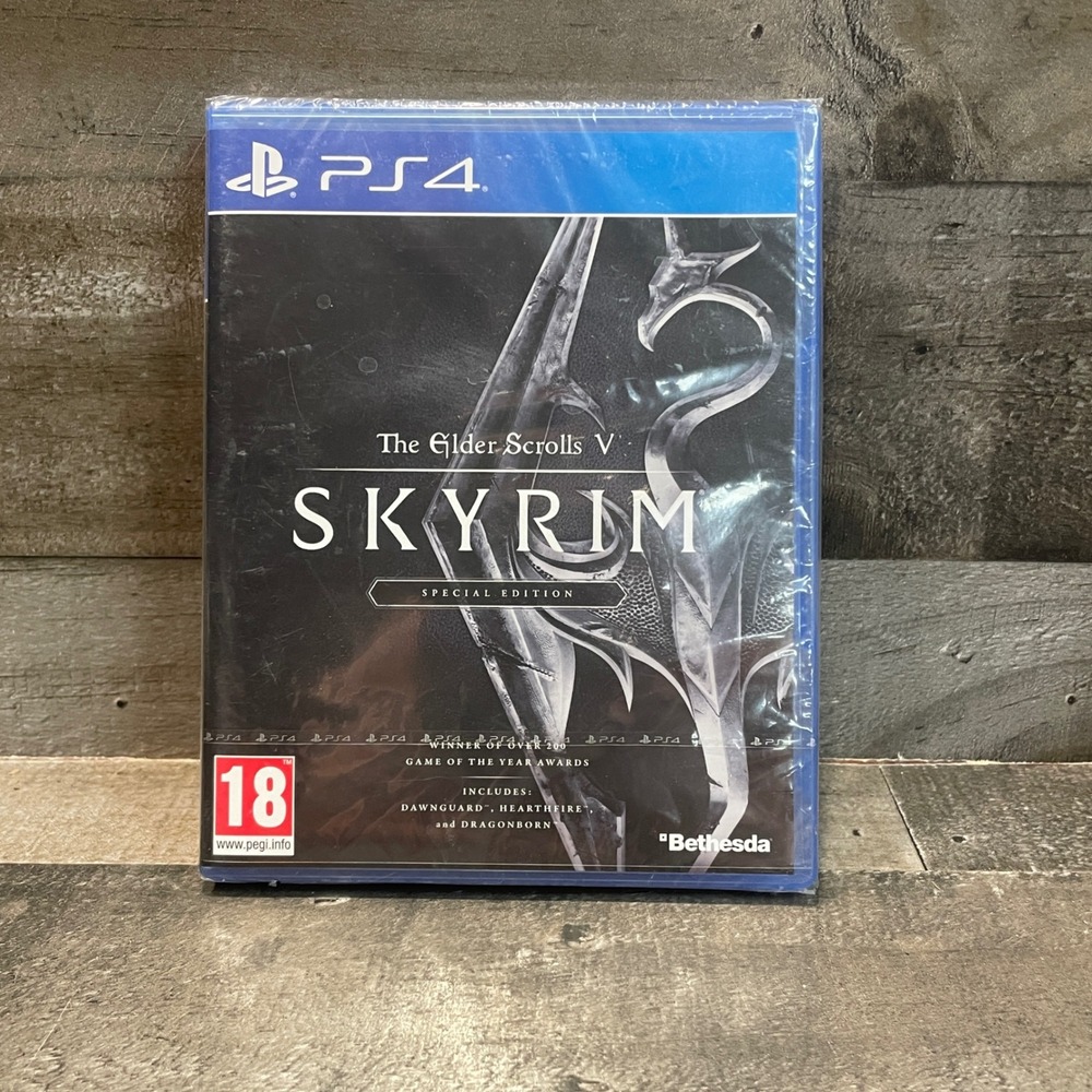 Skyrim Special Edition PS4 The Elder Scrolls V Playstation 4 New Sealed PEGI 18